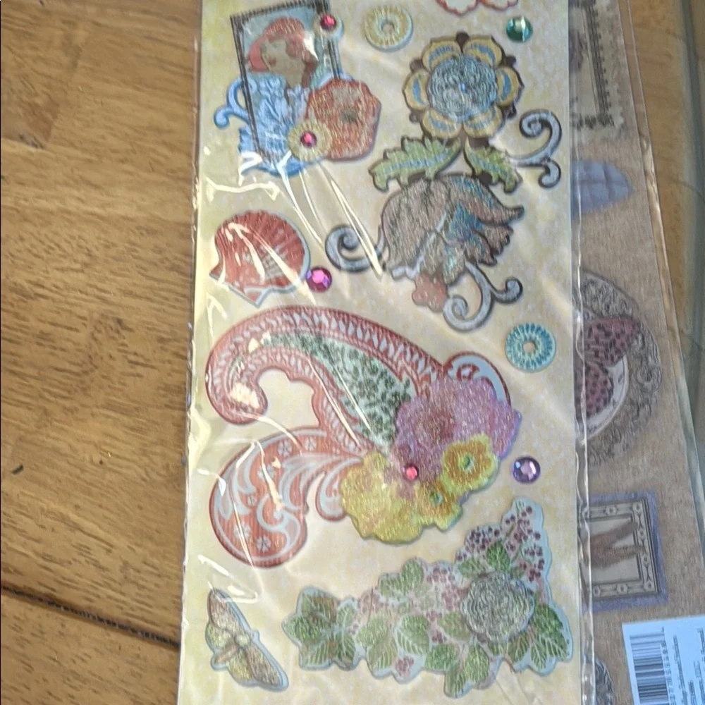 K & Company Butterfly and Floral Sticker Set